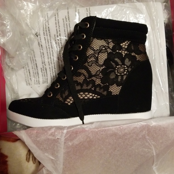 kailani Shoes - Wedge Sneakers